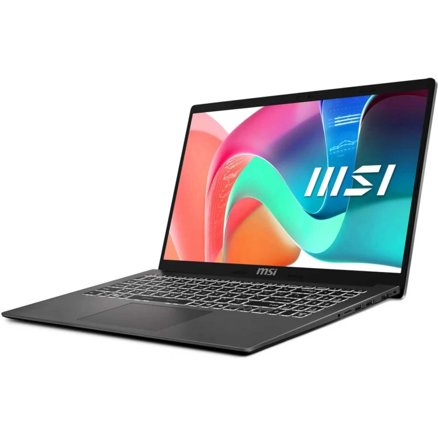 Ноутбук MSI Modern 15 F1MG-1071XRU 15.6 IPS/ i7-150U/16GB/512GB SSD (9S7-15S111-1071) Platinum Gray фото 2