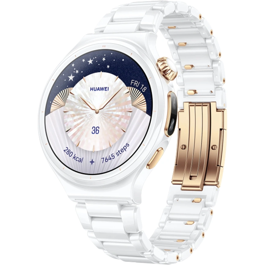 Смарт-часы Huawei Watch 6 Pro 43mm Ceramic Edition (55020KDA) фото 1