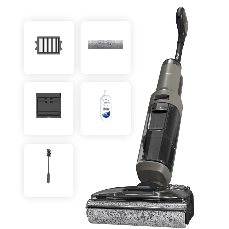 Пылесос Tineco Floor One i6 Stretch Plus Grey (FW431500RU) фото 10