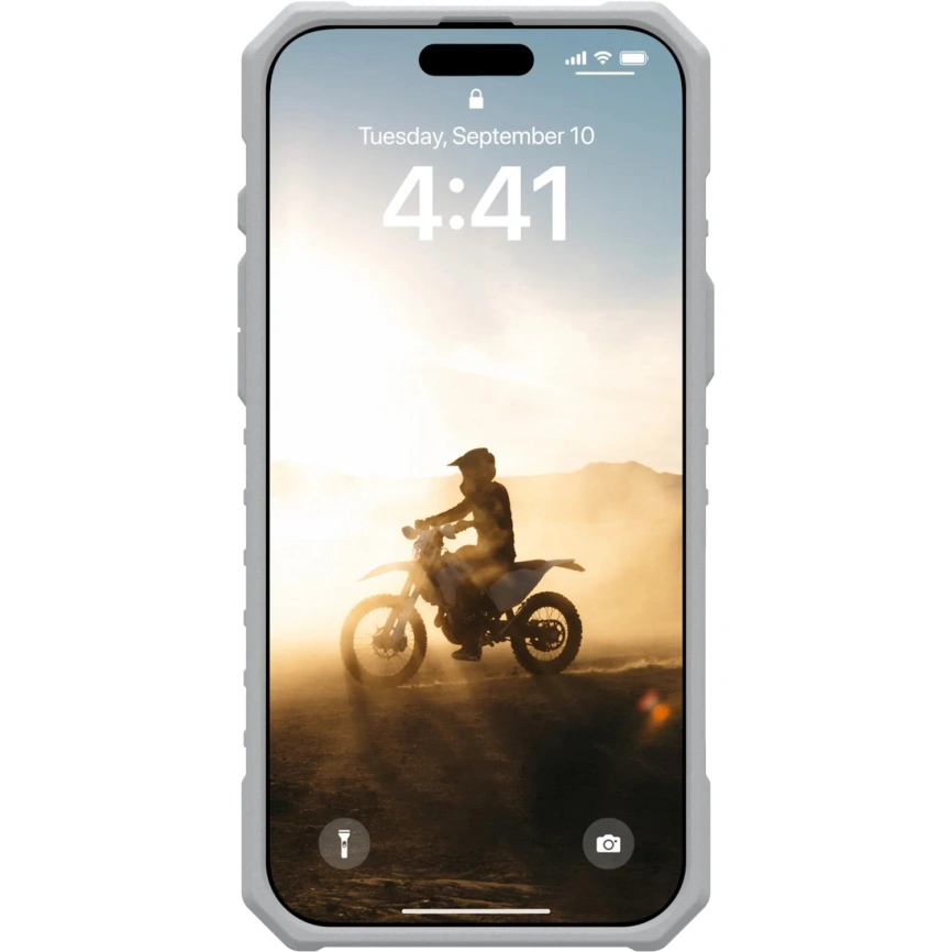 Чехол UAG MagSafe Pathfinder Clear для iPhone 16 Pro Max Active Neon фото 3