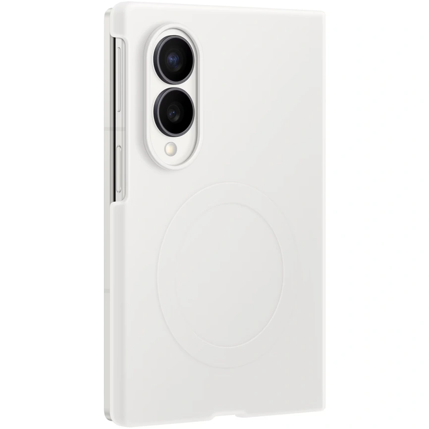 Чехол Samsung Silicone Magnet Case для Galaxy Z Fold8 White фото 2