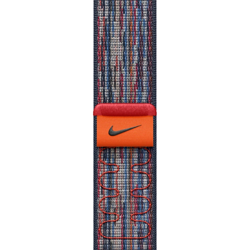 Ремешок Apple Watch 40mm Blue/Red Nike Sport Loop (MC1J4) фото 1