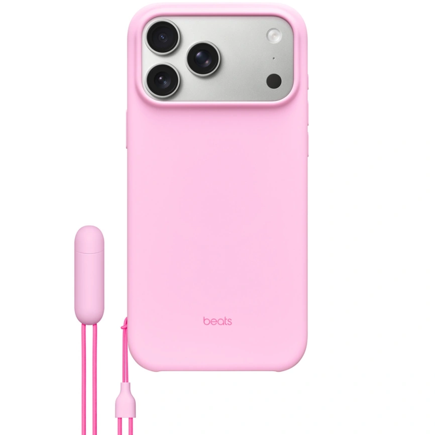 Чехол Beats Kickstand Case with MagSafe and Camera Control для iPhone 17 Pro Pebble Pink фото 4