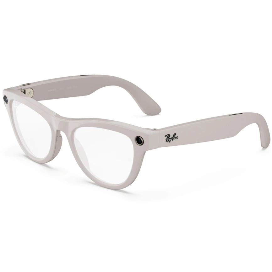Умные очки Ray-Ban Skyler (Gen 2) Shiny Chalky Gray/Transitions (RW4014) M Sapphire фото 1