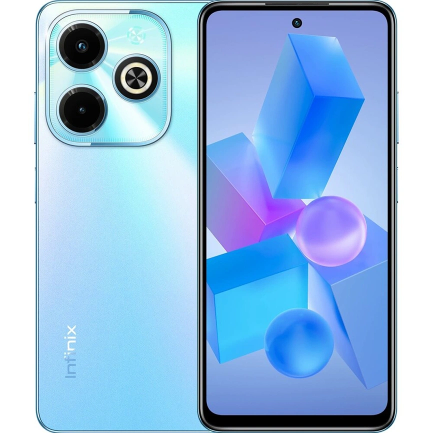 Смартфон Infinix Hot 40i 4/128Gb Palm Blue фото 1