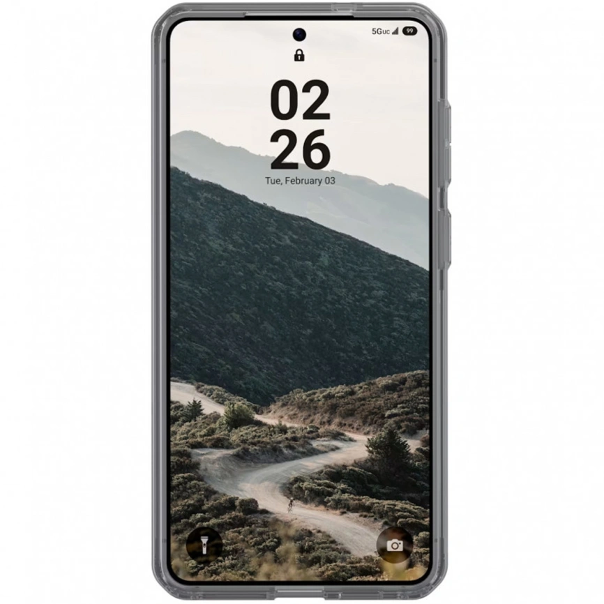 Чехол UAG DOT Case with MagSafe для Samsung Galaxy S26 True Clear Ice/Ash (214549114331) фото 2