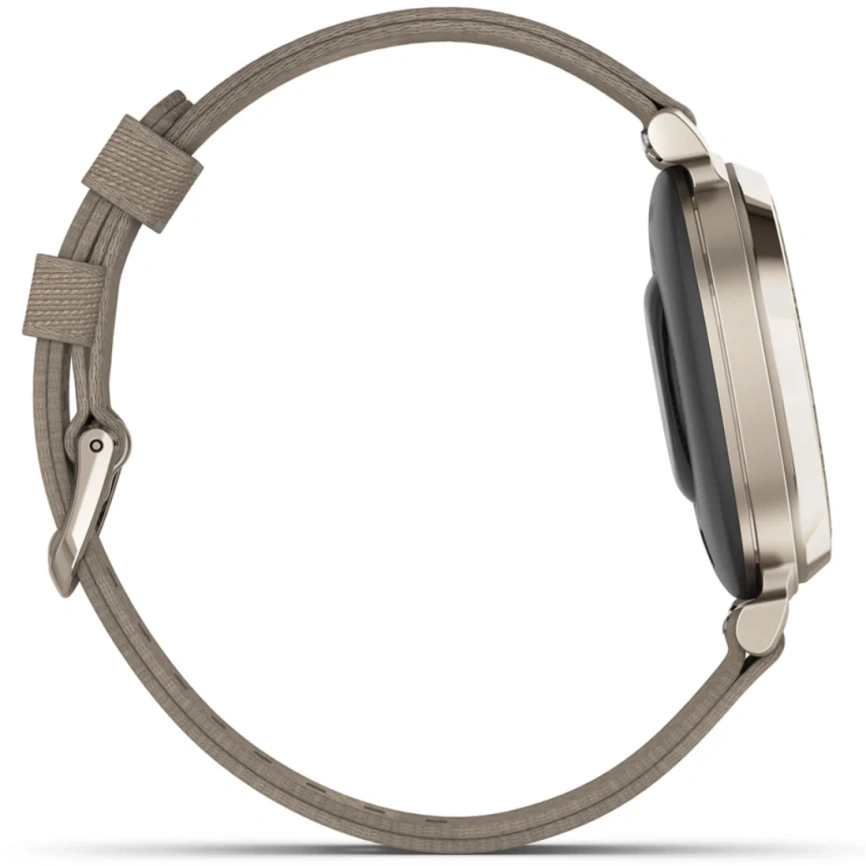 Смарт-часы Garmin Lily 2 Classic (010-02839-14) Classic Cream Gold/Coffee Nylon Band фото 5