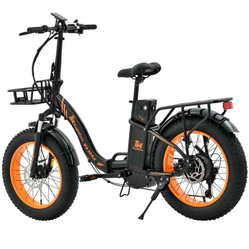 Электровелосипед Kugoo Kirin V4 Max Black фото 4